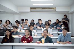 ประชาสัมพันธ์ หลักสูตรปริญญาโท ระบบการศึกษาทางไกลผ่านอินเทอร์เน็ต ให้กับนักศึกษาปริญญาตรีคณะวิศวกรรมศาสตร์ สาขาวิชาไฟฟ้า และสาขาวิชาโยธา