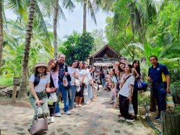 ศึกษาดูงาน โครงการอัมพวาชัยพัฒนานุรักษ์ จ.สมุทรสงคราม