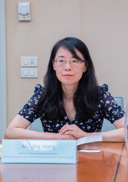 การประชุมต้อนรับและหารือความร่วมมือทางวิชาการร่วมกับ คณะผู้แทนจาก Beijing Foreign Studies University (BFSU) สาธารณรัฐประชาชนจีน