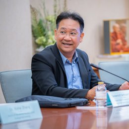 การประชุมต้อนรับและหารือความร่วมมือทางวิชาการร่วมกับ คณะผู้แทนจาก Beijing Foreign Studies University (BFSU) สาธารณรัฐประชาชนจีน