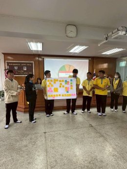 โครงการอบรมเชิงปฏิบัติการ หัวข้อ ."การพัฒนาทักษะการบริหารธุรกิจยุคดิจิทัล ผ่านกิจกรรมการท่องเที่ยว : นักธุรกิจรุ่นเยาว์" ณ โรงเรียนวัดนางสาว จ.สมุทรสาคร