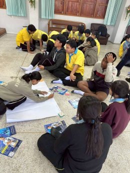 โครงการอบรมเชิงปฏิบัติการ หัวข้อ ."การพัฒนาทักษะการบริหารธุรกิจยุคดิจิทัล ผ่านกิจกรรมการท่องเที่ยว : นักธุรกิจรุ่นเยาว์" ณ โรงเรียนวัดนางสาว จ.สมุทรสาคร