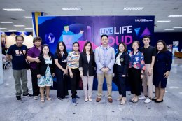 คณะบริหารธุรกิจ ร่วมกับ JOBBKK.COM จัดกิจกรรม “Live Life Loud ใช้ชีวิตให้ปังเมื่อฉันจบปริญาตรี” ภายใต้โครงการปัจฉิมนิเทศ ประจำปีการศึกษา 2565