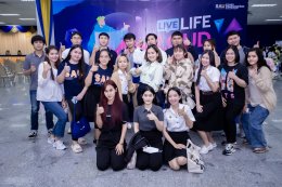 คณะบริหารธุรกิจ ร่วมกับ JOBBKK.COM จัดกิจกรรม “Live Life Loud ใช้ชีวิตให้ปังเมื่อฉันจบปริญาตรี” ภายใต้โครงการปัจฉิมนิเทศ ประจำปีการศึกษา 2565