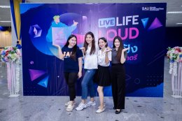 คณะบริหารธุรกิจ ร่วมกับ JOBBKK.COM จัดกิจกรรม “Live Life Loud ใช้ชีวิตให้ปังเมื่อฉันจบปริญาตรี” ภายใต้โครงการปัจฉิมนิเทศ ประจำปีการศึกษา 2565