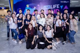 คณะบริหารธุรกิจ ร่วมกับ JOBBKK.COM จัดกิจกรรม “Live Life Loud ใช้ชีวิตให้ปังเมื่อฉันจบปริญาตรี” ภายใต้โครงการปัจฉิมนิเทศ ประจำปีการศึกษา 2565