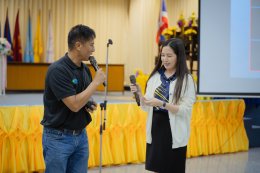 พิธีไหว้ครูและพิธีบายศรีสู่ขวัญ ในงาน Fresh Start ก้าวแรกสู่ชีวิตนักศึกษาใหม่ สำหรับนักศึกษาภาคสมทบ รหัส 68
