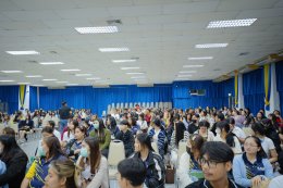 พิธีไหว้ครูและพิธีบายศรีสู่ขวัญ ในงาน Fresh Start ก้าวแรกสู่ชีวิตนักศึกษาใหม่ สำหรับนักศึกษาภาคสมทบ รหัส 68