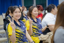 พิธีไหว้ครูและพิธีบายศรีสู่ขวัญ ในงาน Fresh Start ก้าวแรกสู่ชีวิตนักศึกษาใหม่ สำหรับนักศึกษาภาคสมทบ รหัส 68