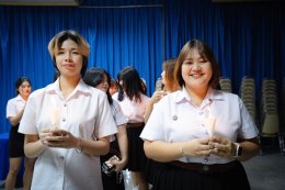 พิธีไหว้ครูและพิธีบายศรีสู่ขวัญ ในงาน Fresh Start ก้าวแรกสู่ชีวิตนักศึกษาใหม่ สำหรับนักศึกษาภาคสมทบ รหัส 68