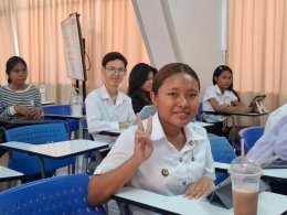 ภาพบรรยากาศการเรียนของน้องๆ เฟรชชี่ ปี 1