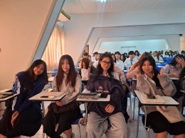 ภาพบรรยากาศการเรียนของน้องๆ เฟรชชี่ ปี 1