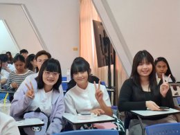 ภาพบรรยากาศการเรียนของน้องๆ เฟรชชี่ ปี 1