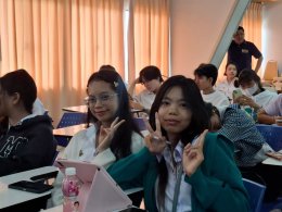 ภาพบรรยากาศการเรียนของน้องๆ เฟรชชี่ ปี 1