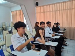 ภาพบรรยากาศการเรียนของน้องๆ เฟรชชี่ ปี 1