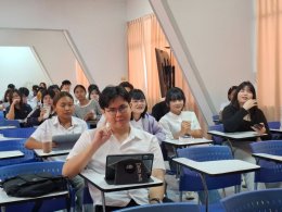ภาพบรรยากาศการเรียนของน้องๆ เฟรชชี่ ปี 1