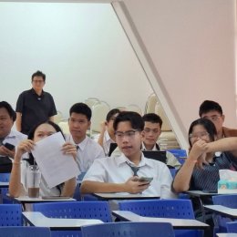 ภาพบรรยากาศการเรียนของน้องๆ เฟรชชี่ ปี 1