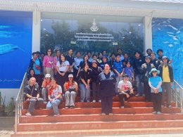 โครงการบริการวิชาการ ในหัวข้อ "การเพิ่มมูลค่าสินค้า, การต่อยอดเรือจำลองให้เป็นสินค้าพรีเมียม, การสร้างสรรค์สินค้าจากฝาขวดน้ำ" ณ ชุมชนบางหญ้าแพรก จ.สมุทรสาคร