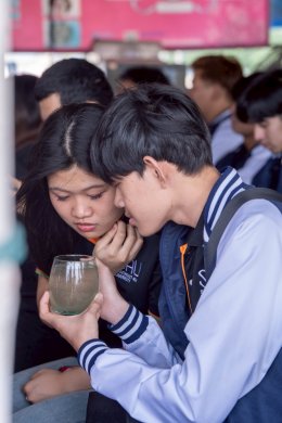 กิจกรรมจิตอาสา เรียนรู้วิถีชีวิตชุมชน และร่วมอนุรักษ์ทรัพยากรทางทะเล ผ่านการปล่อยลูกปูม้า  ณ ธนาคารปูม้า ตำบลอ่างศิลา อำเภอเมืองชลบุรี จังหวัดชลบุรี