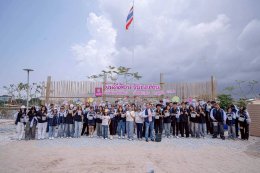 กิจกรรมจิตอาสา เรียนรู้วิถีชีวิตชุมชน และร่วมอนุรักษ์ทรัพยากรทางทะเล ผ่านการปล่อยลูกปูม้า  ณ ธนาคารปูม้า ตำบลอ่างศิลา อำเภอเมืองชลบุรี จังหวัดชลบุรี