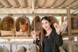 โครงการ "พัฒนาศักยภาพบัณฑิตผ่านการบูรณาการการเรียนรู้ วิจัย และวัฒนธรรม" ณ ฟาร์มไก่ไข่อารมณ์ดี by น้องมด และน้องมดเจริญการค้า อ.สวนผึ้ง จ.ราชบุรี 