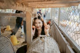 โครงการ "พัฒนาศักยภาพบัณฑิตผ่านการบูรณาการการเรียนรู้ วิจัย และวัฒนธรรม" ณ ฟาร์มไก่ไข่อารมณ์ดี by น้องมด และน้องมดเจริญการค้า อ.สวนผึ้ง จ.ราชบุรี 
