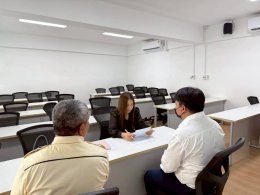นัดสัมภาษณ์ทุนการศึกษาและเซ็นสัญญาขอรับทุนสนับสนุนจาก บริษัท ซีพี ออลล์ จำกัด (มหาชน)