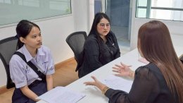 นัดสัมภาษณ์ทุนการศึกษาและเซ็นสัญญาขอรับทุนสนับสนุนจาก บริษัท ซีพี ออลล์ จำกัด (มหาชน)