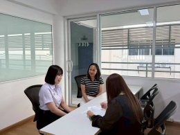 นัดสัมภาษณ์ทุนการศึกษาและเซ็นสัญญาขอรับทุนสนับสนุนจาก บริษัท ซีพี ออลล์ จำกัด (มหาชน)