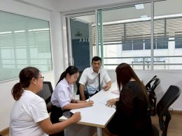 นัดสัมภาษณ์ทุนการศึกษาและเซ็นสัญญาขอรับทุนสนับสนุนจาก บริษัท ซีพี ออลล์ จำกัด (มหาชน)