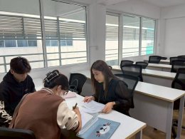 นัดสัมภาษณ์ทุนการศึกษาและเซ็นสัญญาขอรับทุนสนับสนุนจาก บริษัท ซีพี ออลล์ จำกัด (มหาชน)