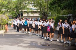 SAU welcome 2023 บรรยากาศต้อนรับนักศึกษาใหม่ ประจำปีการศึกษา 2566