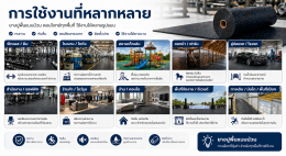 ยางปูพื้นแบบม้วน ตัวเลือกอัจฉริยะสำหรับทุกพื้นที่ใช้งาน