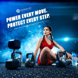 ลดลื่น ลดเจ็บ วิธีเพิ่มความปลอดภัยในฟิตเนส ด้วยแผ่นยางกันลื่น