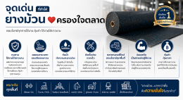 ยางปูพื้นแบบม้วน ตัวเลือกอัจฉริยะสำหรับทุกพื้นที่ใช้งาน