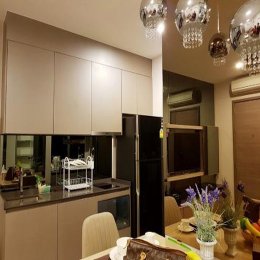 For Sale Condo The Room Sukhumvit 69 @BTS Phra Khanong, 44.56 sq.m 1 Bed 11th floor Clear View, Fully furnished ID - 192477
