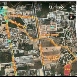 ที่ดินพัทยาหลังตลาดน้ำ 4 ภาค ID - 192112