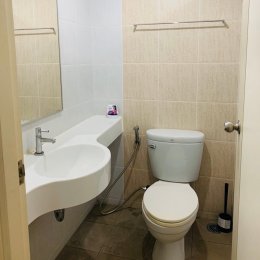 ให้เช่าคอนโด ลุมพินี เมกะซิตี้ บางนา ห้องใหญ่ แต่งสวย แอร์ 2 เครื่อง ราคา 7,500 บาท Code:63NIMar001