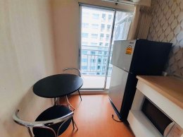 ให้เช่าคอนโด ลุมพินี เมกะซิตี้ บางนา ห้องแต่งสวย แอร์ 2 เครื่อง ราคา 6,500 บาท Code:63NIMar002