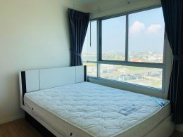 ให้เช่าคอนโด ลุมพินี เมกะซิตี้ บางนา ห้องใหญ่ มีประตูปิดแยกห้อง แต่งสวย แอร์ 2 เครื่อง ราคา 8,000 บาท Code:63NIMar008