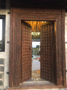 Stunning Antique Wooden Door Features
