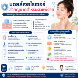 ผิวแพ้ง่าย ใช้ครีมอะไรดี? บทความโดยเภสัชกร