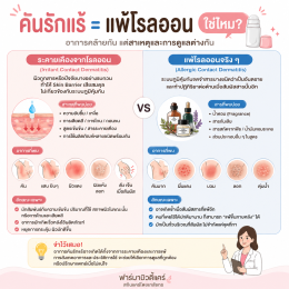 แพ้โรลออน คันรักแร้ จนรักแร้ดำ  ทำไงดี ? บทความโดยเภสัชกร