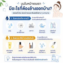 ล้างหน้าให้หมดจด!! ทำอย่างไร เภสัชกร แนะนำหลักการทำความสะอาดผิวหน้าที่ถูกต้อง