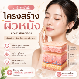 โครงสร้างผิวหนัง บทความโดยเภสัชกร