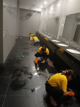 เพราะความสะอาดไม่เคยหยุดทำงาน  ยกระดับคุณภาพความสะอาดกับเรา Cleaning Solution - บริษัท บ้านปู จำกัด มหาชน