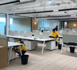 Big Cleaning ออฟฟิศใหม่ใจกลางเมือง