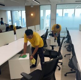 Big Cleaning ออฟฟิศใหม่ใจกลางเมือง