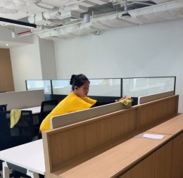 Big Cleaning ออฟฟิศใหม่ใจกลางเมือง