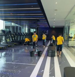 Big Cleaning พื้นที่ส่วนกลางอาคาร 